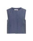 MSCH Frode Waistcoat Vintage Indigo - L