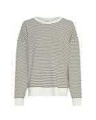 MSCH Ima Q Sweatshirt STP Oatmeal Black - XS/S