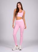 Pink Two Piece Gym Set Sports Bra &amp; High Waist Leggings Activewear Co-Ord