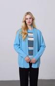 Turquoise Stripe Twinset Jumper