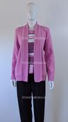 Pink Stripe Twinset Jumper image