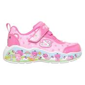 Skechers Girls Skech Bear Trainers - Hot Pink/Multi - 303195N/HTPK image