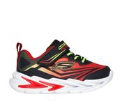 Skechers Boys Lights 400139N Boys Trainer-Black/Red