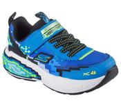 Skechers Kids' Mega-Craft 4K Junior Trainers Black / Lime 402162N