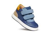 GEOX Biglia baby boy toddler velcro shoes in denim and dark blue. B554DA 08520 C4J4S