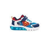 GEOX SUPERMAN CIBERDRON BOY -Lights Trainers J65LBB01454C43320