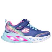 SKECHERS Girls' S-Lights: Cosmic Glow - Rainbow 303709L