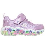 Skechers Girls Play Scene Skech Bears Trainers - Lavender - 303195N/LAV image