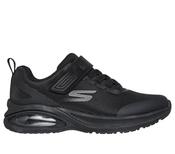Skechers Boys Microspec Max Advance Squad-Pacer Trainers - Black - 404105L/BBK image
