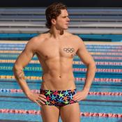 Starry Night Men's Sidewinder Trunks