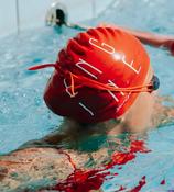 Silicone Swim Cap - Tower Red image