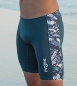 Engine Mens Spliced Poly Jammer - Spray Charcoal image