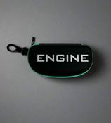 Engine - Hard shell goggle case - Turqua