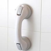 Grey suction cup grab bar-colour box image