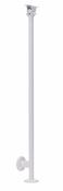 NORFOLK STAIR RAIL SUPPORT 2 STEM FLANGES WHITE image
