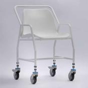 Tilton Mobile Shower Chair - Adj Height - 4 Brake Castors image