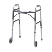 Deluxe 2-Button Walking Frame With Wheels image