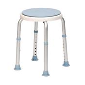 ROUND SWIVEL SHOWER STOOL RETAIL PACKED image