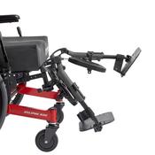 Footrest Swing Away, W/Alu Footplate/Right