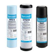 Ecosoft Reverse Osmosis Replacement Filter Kit - 10" Granulated Activated Carbon Filter (GAC) image