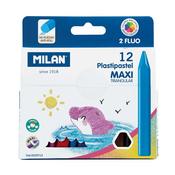 Plastipastel Maxi Crayons - pack of 12