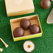 Chocolate golf balls - marshmallow &amp; praline image