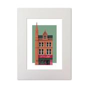Simon’s Place -  Coffee Shop print 30cm x 40cm, unframed image