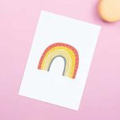 Rainbow - greeting card by Bláithín