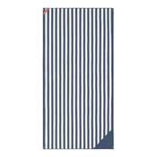 Blue microfiber beach towel