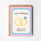 Just Married Card image