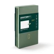 2027 Quarterly Daily Planner -A6 - Shades of Green