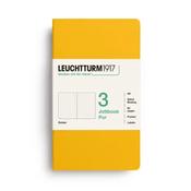 A6 triple Pack- Dotted  - Sunflower - Jottbook Pur - Leuchtturm1917