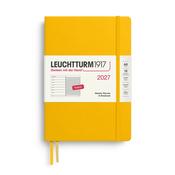 A5 Weekly Planner and Notebook - Sunflower (18 months) July 2026 - Dec 2027