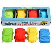 Set of 4 Car erasers