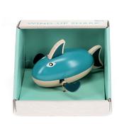 Wooden wind-up bath toy - Shark image