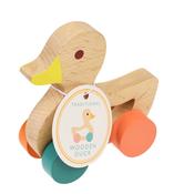 Wooden push along toy - Duck image
