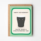 Retirement Pint Card image