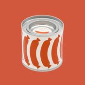 Sausage candle - firewood + cumin