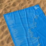 Wild Atlantic Map Beach Towel image