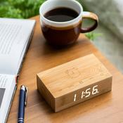 Flip Click Clock - Bamboo