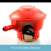 37mbar, 27mm Clip on Propane Regulator for Patio &amp; Gaslight cylinders