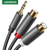 UGREEN, RCA Female to 3.5mm Male Cable - Grey - Gary’s Tech Hub