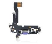 Original iPhone 12 Charging Port Flex Cable (Pulled) - Purple - Gary’s Tech Hub image