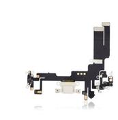 Original iPhone 14 Charging Port Flex Cable (Pulled) - Starlight White - Gary’s Tech Hub