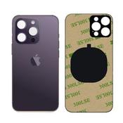 Premium, iPhone 14 Pro, Back Glass (Large Camera Hole), with 3M Adhesive - Purple - Gary’s Tech Hub image