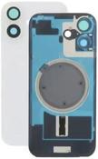Premium, iPhone 17, Back Glass with Rear Camera Lens Cover + Fastening Piece + Wireless Charging and Back Cover Magnets + Flash Anti-Dust Mesh - White - Gary’s Tech Hub image