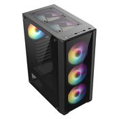 CIT Blade Midi Black Case 6 x ARGB Fans Hub Tinted Glas - Gary’s Tech Hub