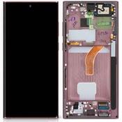 Samsung Galaxy S22 Ultra, 2022, SM-S908, BURGUNDY LCD, Original Service Pack with Frame - Gary’s Tech Hub image