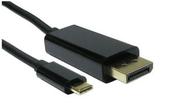 Type-C to Display Port Cable, 1.8M - Black - Gary’s Tech Hub image