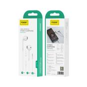 FONENG, T15 Heavy Bass Earphone (3.5mm) - White - Gary’s Tech Hub image
